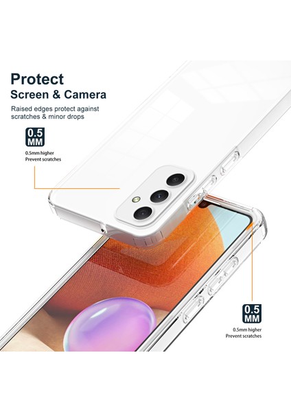 Samsung Galaxy A35 5g Tpu+Pc Kılıfı Anti-Drop Koruyucu Şeffaf Telefon Kılıfı (Yurt Dışından) fiyatları
