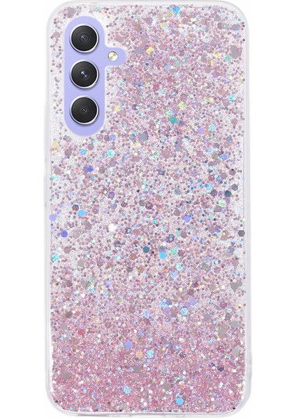 Samsung Galaxy A55 5g Tpu Kılıf Darbeye Dayanıklı Işıltılı Toz Telefon Kapağı (Yurt Dışından)
