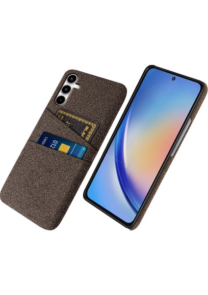 Samsung Galaxy A55 5g Kumaş Dokulu Telefon Kılıfı (Yurt Dışından)