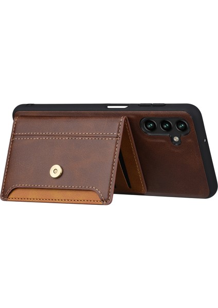 Samsung Galaxy A35 5g Pu Deri+Tpu Kickstand Kapak (Yurt Dışından)