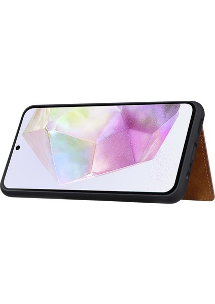 Samsung Galaxy A35 5g Pu Deri+Tpu Kickstand Kapak (Yurt Dışından)