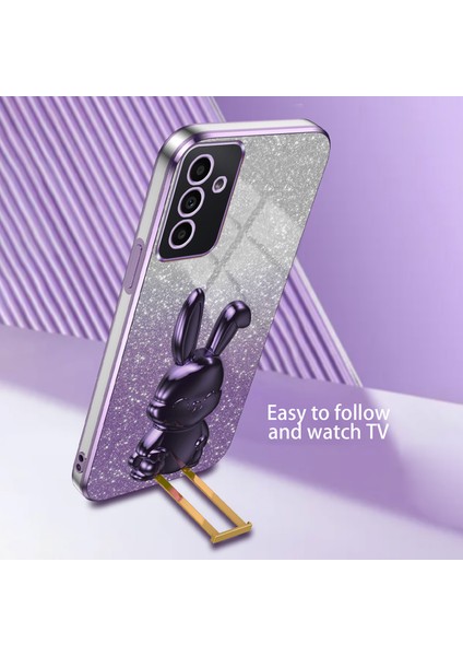 Samsung Galaxy A35 5g Kickstand Glitter Arka Kabuk Telefon Kılıfı (Yurt Dışından) modelleri