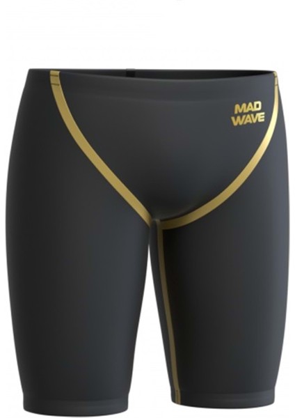 Erkek Yarış Mayosu Bodyshell Jammers - Siyah - L/UK30/75