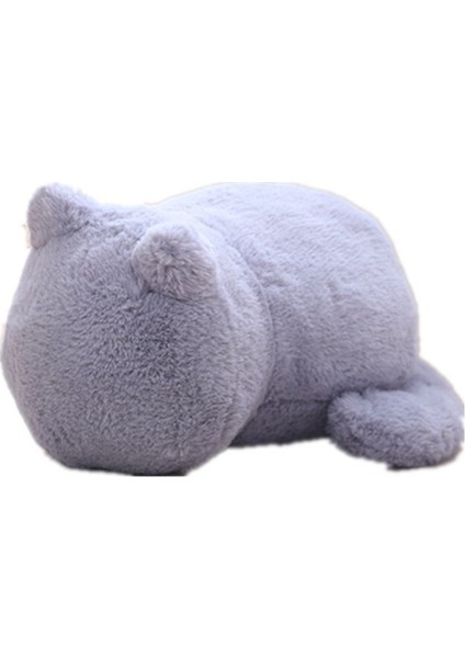 Karikatür Bir Kedi Bebek Yükseltmek Istiyorum Sevimli Şişman Arka Kedi Peluş Bebek Yastık (Yurt Dışından)