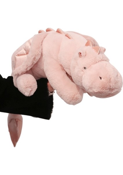 Küçük Uçan Ejderha Bebek Yumuşak Uyku Uzun Yastık Yıl Ejderha Maskot Bebek Yalan Dinozor Peluş Oyuncak (Yurt Dışından)