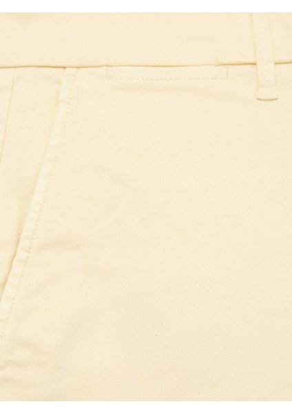 Erkek Sarı 10" Vintage Şort