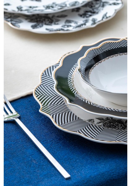 Lona 6 Kişilik 24 Parça Porselen Yemek Takımı fiyatları