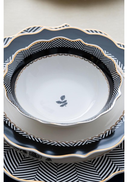 Lona 6 Kişilik 24 Parça Porselen Yemek Takımı fırsatları