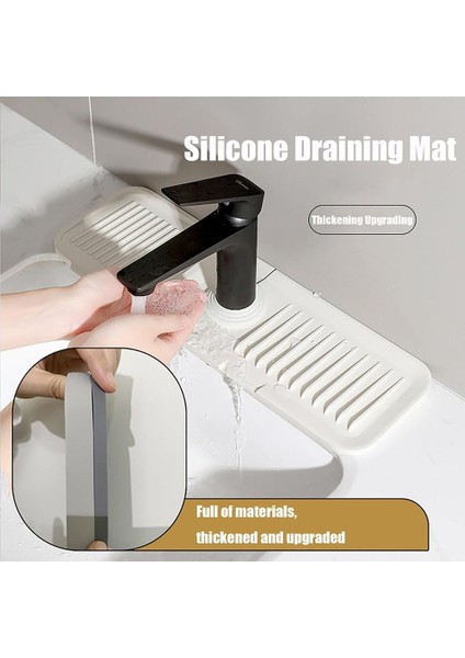 2 Adet Camicely Silikon Drenaj Matı, Suncrafta Drenaj Matı, Silkpeg Lavabo Matı 45*14CM (Yurt Dışından) fiyatları