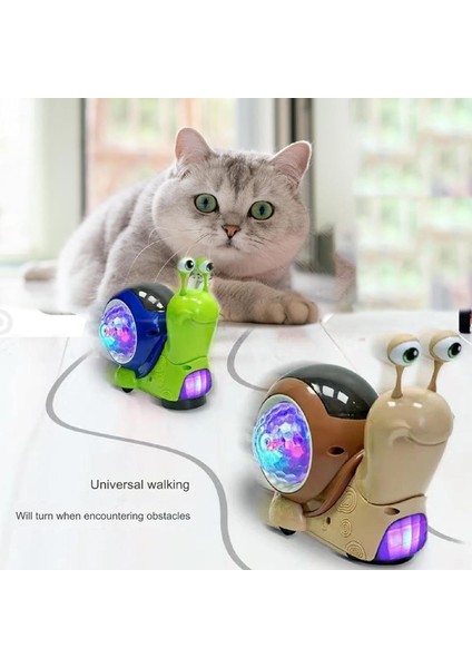 Kedi Salyangoz Oyuncak, Evcil Hayvan Salyangoz Kedi Oyuncak, Akıllı Algılama Elektrikli Kedi Oyuncak, Şarj Edilebilir Hareketli Kedi Oyuncak (Yurt Dışından) modelleri