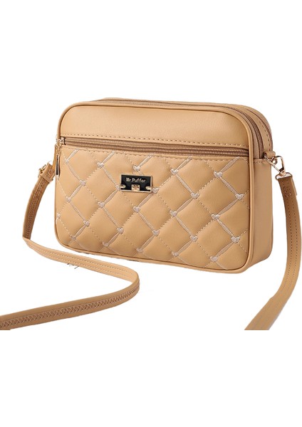 Trendy Kadın Çantası Çanta Elmas Pu Crossbody Çanta Yüzlerce Küçük Çanta Bayan Omuz Küçük Kare Çanta (Yurt Dışından)