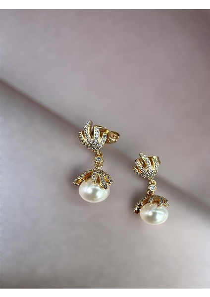 Xuping Elegance Soft Gold Küpe