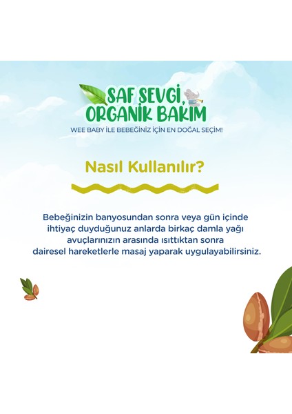 Organik Bebek Yağı 150 ml