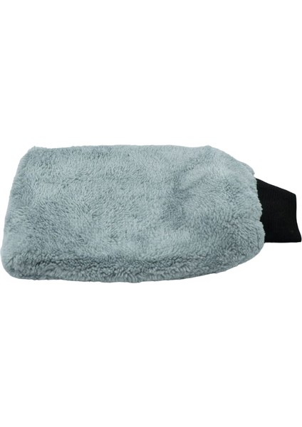 Mikrofiber Araba Araç Oto Yıkama Eldiveni Yıkama Eldiven Gri Oto Detailing