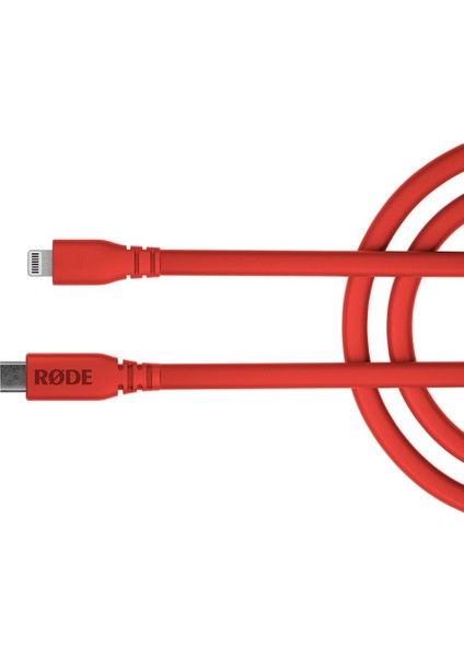 SC19 Lightning USB-C Kablo Kırmızı