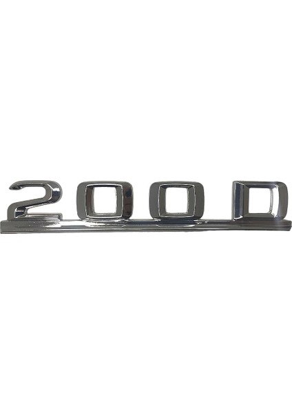 Mercedes W124 Için 200 D Bagaj Yazısı OEM:A1248171215