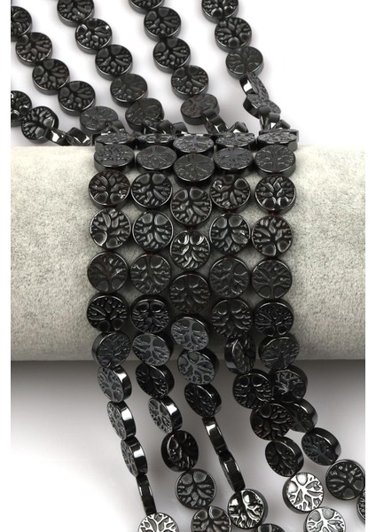 Hematit Dizi 10 mm Ağaç Model