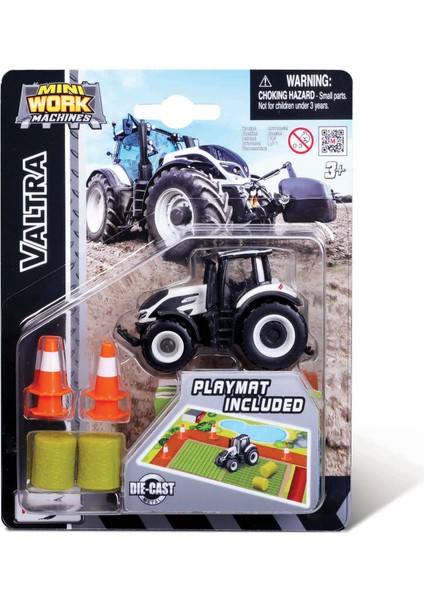 Mini Work Machines Traktör Oyun Seti - Valtra