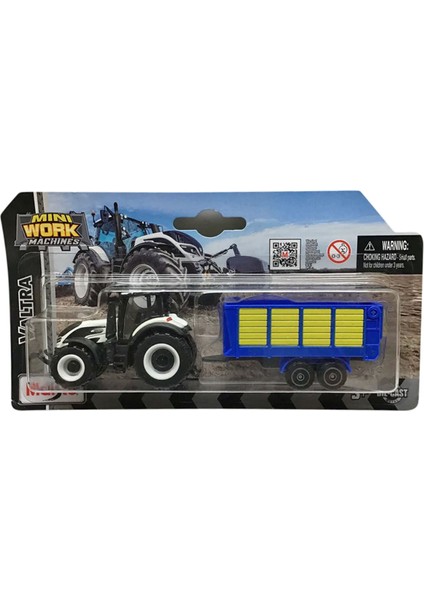 Mini Work Machines Valtra Traktör ve Römork Seti 3+ Yaş İçin Eğlenceli Oyuncak fiyatları