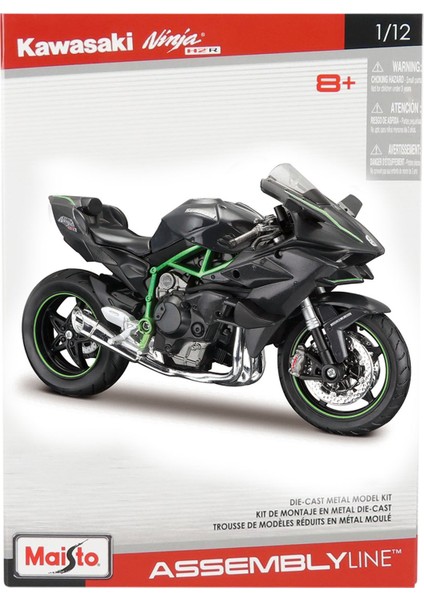 Kawasaki Ninja H2R Model Kit Motosiklet 1/12 39198 modelleri