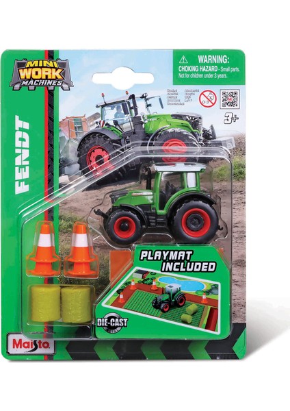 Mini Work Machines Traktör Oyun Seti - Fendt