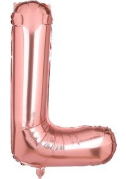 34 Inç 80 cm Rose Gold Folyo Rakam Balon L