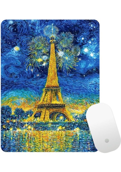 Van Gogh Tasarımlı Bilek Destekli Mousepad