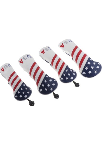 4pcs Golf Başlık Başlığı Ccratches ve Korozyondan (Yurt Dışından) fırsatları