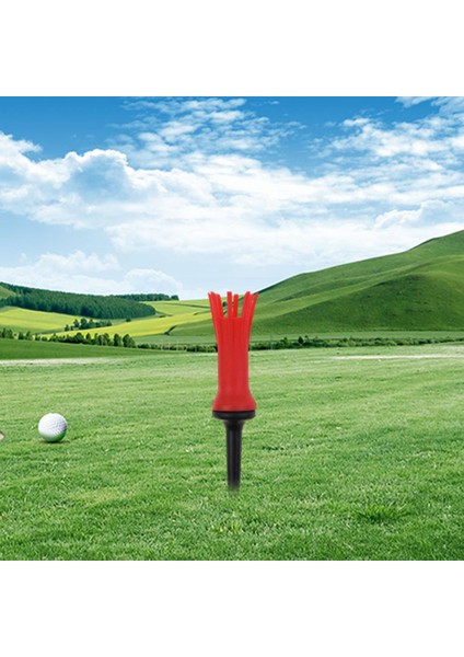 Kararlı Golf Tees Kauçuk, Aksesuarları Için Yan Dönüşü ve Sürtünmeyi Iırmızı (Yurt Dışından)