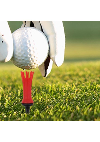 Kararlı Golf Tees Kauçuk, Aksesuarları Için Yan Dönüşü ve Sürtünmeyi Iırmızı (Yurt Dışından)