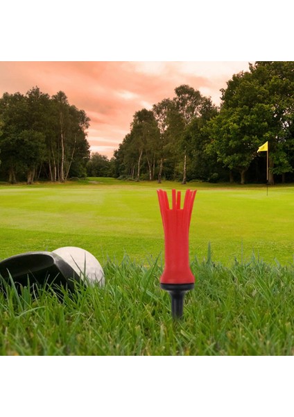 Kararlı Golf Tees Kauçuk, Aksesuarları Için Yan Dönüşü ve Sürtünmeyi Iırmızı (Yurt Dışından)