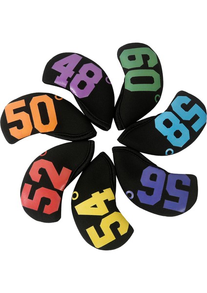 7x Golf Demir Headcover Golf Kulübü Kafa Kapağı Çok Sayıda Golfçü Hediyesi (Yurt Dışından) fiyatları