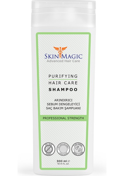 Purifying Hair Care Shampoo Arındırıcı Saç Bakım Şampuanı 300 ml