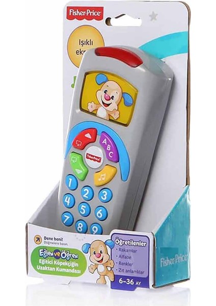 Fisher Price L&l Eğitici Köpekçiğin Uzaktan Kumandası (Türkçe)