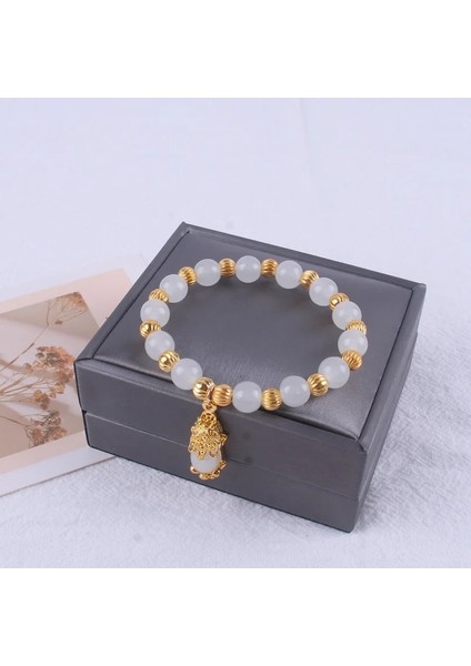 BR22Y0046-3 Çin Feng Shui Boncuk Bilezik Kadın Erkek Renkli Kristal Boncuklu Bilezikler Iyi Şanslar Getirmek Servet Pi Xiu Bileklik Takı (Yurt Dışından)