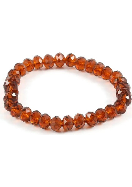 Düzensiz Stil No.17 Boyutu Moda Renkli Cam Kristal Boncuklu Bilezikler Halat Mesafe Bilezik Femmel El Yapımı Wrap Bilezik Kadınlar ve Kızlar Için (Yurt Dışından)