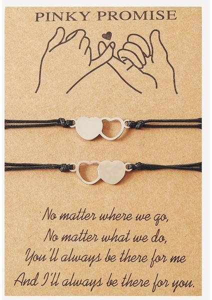 Beyaz Stil 2 Parça Adet En Iyi Arkadaşı Balmumu Bilezikler Friendter Hollow Eşleşen Mesafe Kalp Bilezik Kadınlar Kız Genç Çift Için (Yurt Dışından)