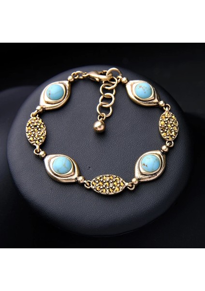 SL00143-2 Mopaı Vintage Bohem Tarzı Bilezikler Kadın Alaşım Bağlantı Manşet Zincirleri Moda Takı Toplu Büyük Tasfiye Satışı (Yurt Dışından) fiyatları