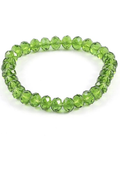 Düzensiz Stil No.13 Boyutu Moda Renkli Cam Kristal Boncuklu Bilezikler Halat Mesafe Bilezik Femmel El Yapımı Wrap Bilezik Kadınlar ve Kızlar Için (Yurt Dışından) indirimleri