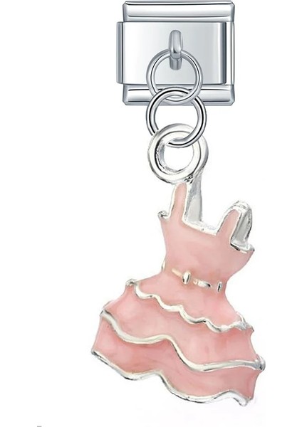 S Beden Ha Yeni En Moda Çocuk Peri Masalı Prenses Bağlantılar Charm Fit 9mm Bilezik Paslanmaz Çelik Takı Yapımı DJ386 (Yurt Dışından)