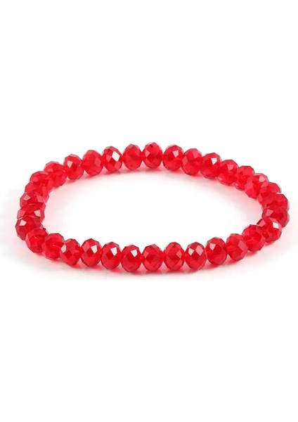 Düzensiz Stil No.25 Boyutu Moda Renkli Cam Kristal Boncuklu Bilezikler Halat Mesafe Bilezik Femmel El Yapımı Wrap Bilezik Kadınlar ve Kızlar Için (Yurt Dışından)