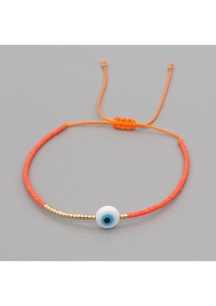 BLS220016C Kkbead Türk Nazar Bilezik Miyuki Tohum Boncuk Zarif Bilezikler Takı Kadınlar Için Pulseras (Yurt Dışından)