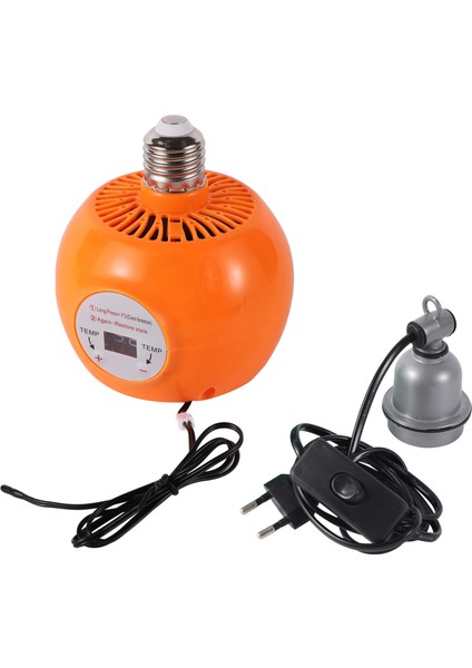Kırmızı Tarzı 1 Adet Evcil Hayvan Isıtıcı Hayvan Isıtma Lambası Sıcak Işık Lambası Termostat Termostat Isıtıcı Sürüngen Kutusu Isıtma Lambası 220V 150W Kuluçka Makinesi (Yurt Dışından)