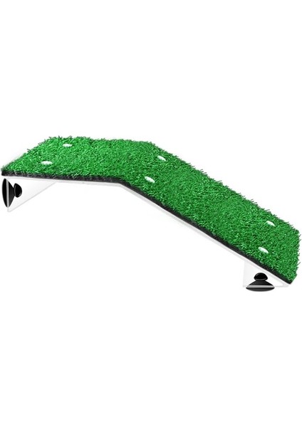 L Tarzı Akvaryum Yüzen Dekor Kaplumbağa Basking Platformu Akrilik Dock Suni Çim Kaplumbağalar Sürüngen Için Tırmanma Adası (Yurt Dışından)