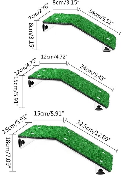 L Tarzı Akvaryum Yüzen Dekor Kaplumbağa Basking Platformu Akrilik Dock Suni Çim Kaplumbağalar Sürüngen Için Tırmanma Adası (Yurt Dışından) modelleri