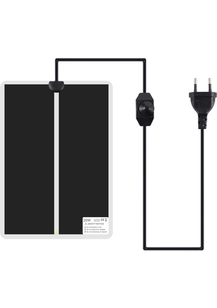 7W Tarzı Sürüngenler Isı Mat Teraryum Tırmanma Pet Isıtma Sıcak Pedler Ayarlanabilir Sıcaklık Kontrol Cihazı Paspaslar Sürüngenler Malzemeleri 1 Adet (Yurt Dışından) indirimleri