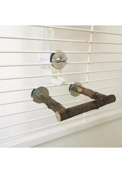 S Tarzı Kuş Standı Sopa U Şekli Doğal Ahşap Kafes Aksesuarları Papağan Tırmanma Tünek Standları Parakeets Cockatiels Için Kuş Malzemeleri (Yurt Dışından) fiyatları