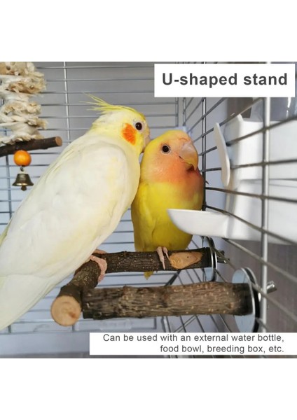 S Tarzı Kuş Standı Sopa U Şekli Doğal Ahşap Kafes Aksesuarları Papağan Tırmanma Tünek Standları Parakeets Cockatiels Için Kuş Malzemeleri (Yurt Dışından) modelleri