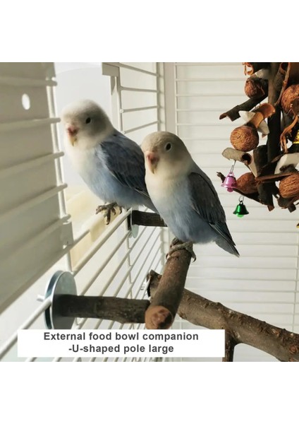 S Tarzı Kuş Standı Sopa U Şekli Doğal Ahşap Kafes Aksesuarları Papağan Tırmanma Tünek Standları Parakeets Cockatiels Için Kuş Malzemeleri (Yurt Dışından) indirimleri