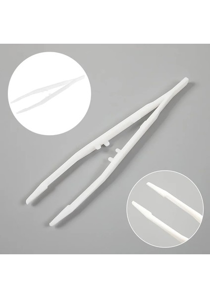 M Plastik Cımbız Uzun Tek Kullanımlık Cımbız Araçları Küçük Boncuk El Sanatları Dıy Takı Yapımı Için Forseps (Yurt Dışından)
